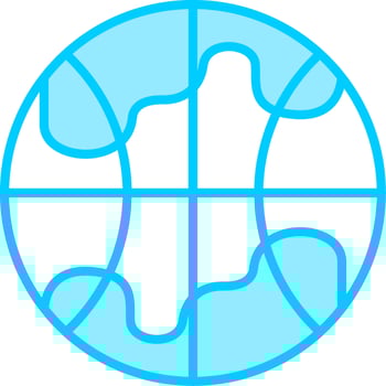 Planet Earth Vector Icon