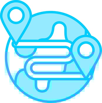 Distance Vector Icon