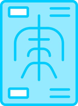 X Rays Vector Icon