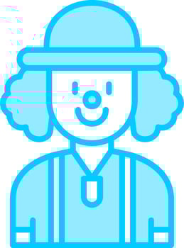 Clown Vector Icon