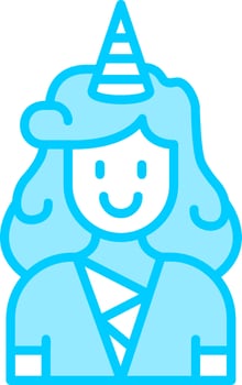 Unicorn Vector Icon