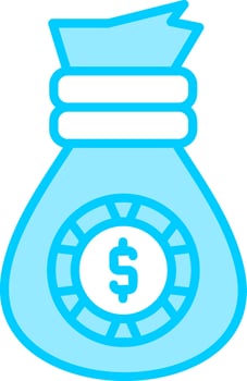 Money Bag Vector Icon