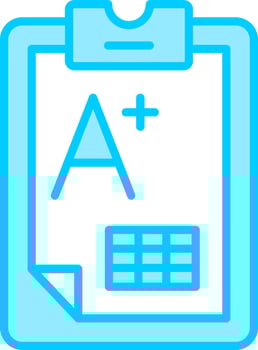 Grades Vector Icon