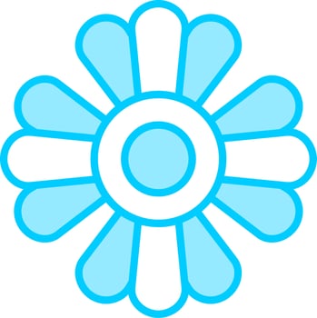 Gaillardia Vector Icon
