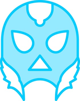 Wrestling Masks Vector Icon