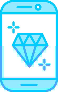 Diamond Vector Icon