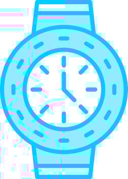 Watch Vector Icon