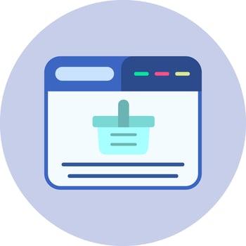 Online Sales Vector Icon
