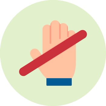 Dont Vector Icon