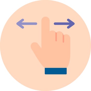 Swipe Vector Icon