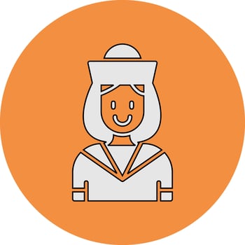 Sailor Vector Icon