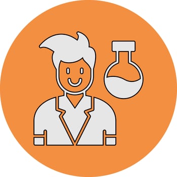 Scientist Vector Icon