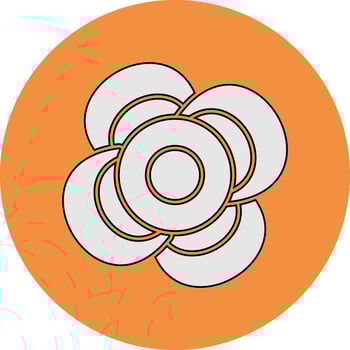 Begonia Vector Icon