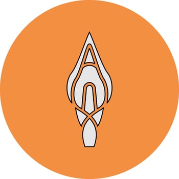 Calla Lily Vector Icon
