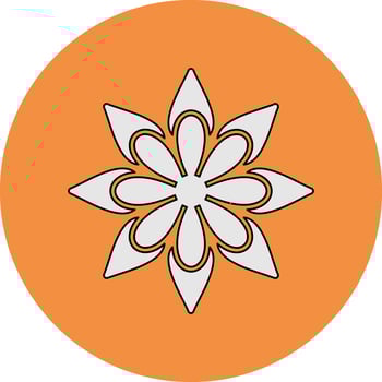 Zinnia Vector Icon