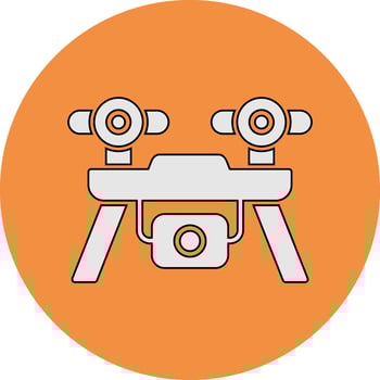 Drone Vector Icon