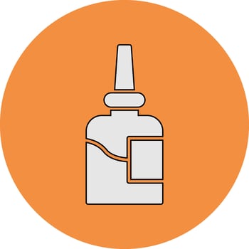 Nasal Spray Vector Icon