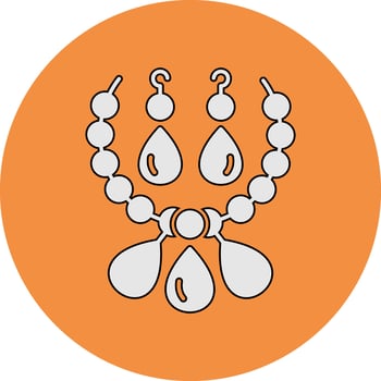Necklace Vector Icon