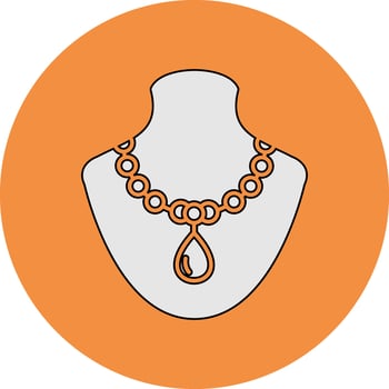 Necklace Vector Icon