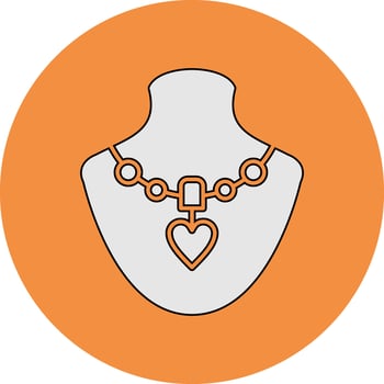 Necklace Vector Icon