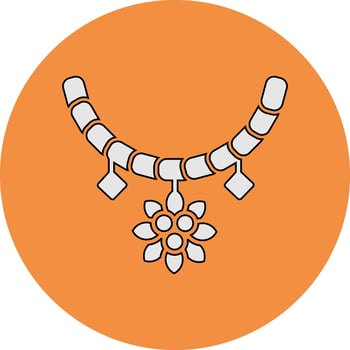 Necklace Vector Icon