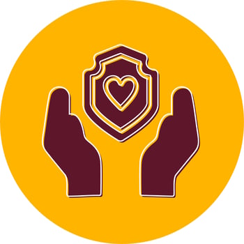 Life Protection Vector Icon