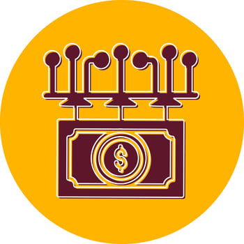 Digital Money Vector Icon