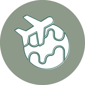 Airplane Vector Icon