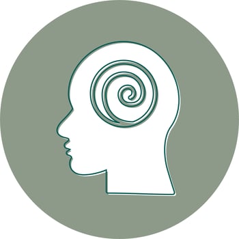 Hallucination Vector Icon