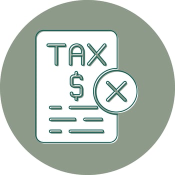Taxes Vector Icon