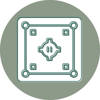 Dohyo Vector Icon