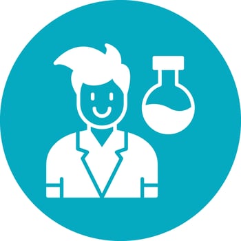 Scientist Vector Icon
