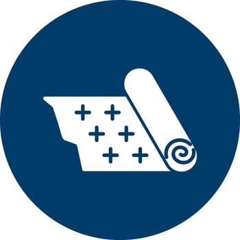 Roll Up Vector Icon