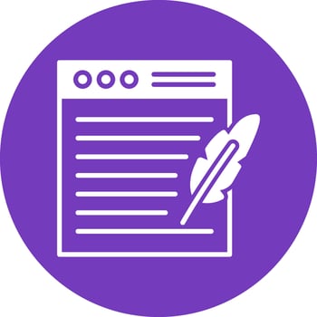 Feather Vector Icon