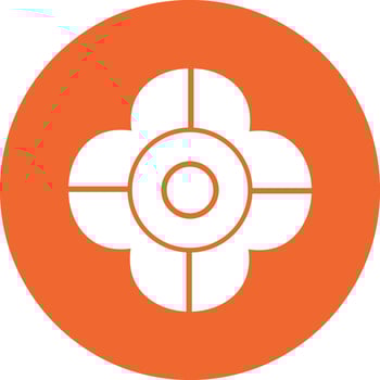 African Violet Vector Icon
