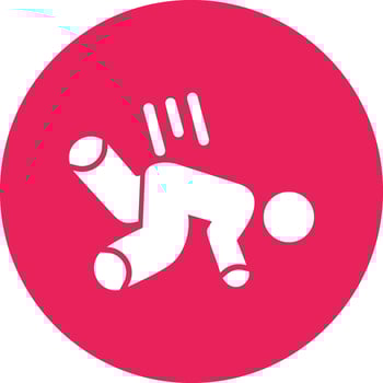 Falling Down Vector Icon