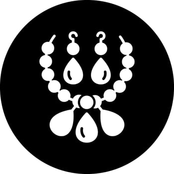 Necklace Vector Icon