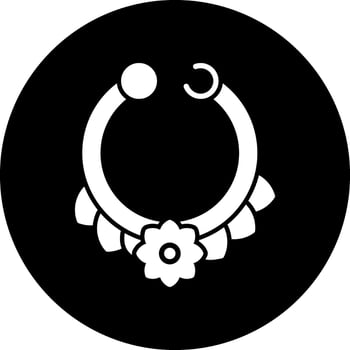 Septum Vector Icon