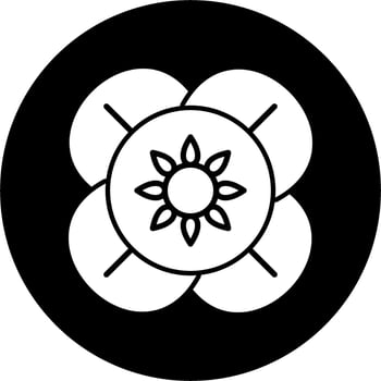 Hibiscus Vector Icon