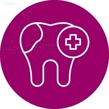 Dental Checkup Vector Icon