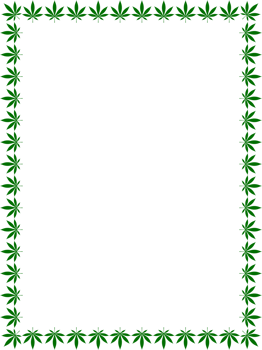 Frame Work Create from Cannabis also known as Marijuana Leaf Silhouette, can use for Decoration, Ornate, Background, Frame, Space for Text of Image, or Graphic Design. Format PNG