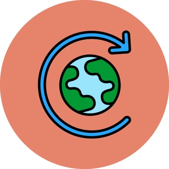 Rotation Vector Icon