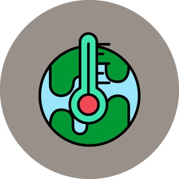 Global Warming Vector Icon
