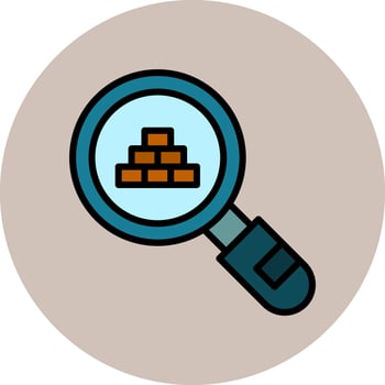 Magnifying Glass Vector Icon