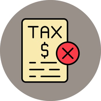 Taxes Vector Icon