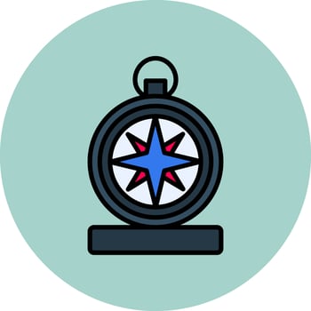 Compass Vector Icon