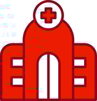 Hospital Vector Icon