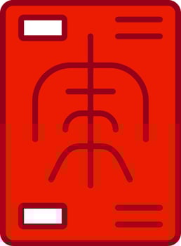 X Rays Vector Icon