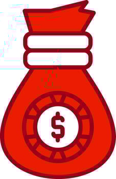 Money Bag Vector Icon