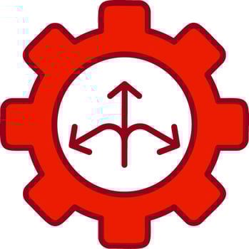 Flexible Vector Icon